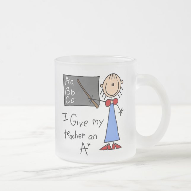 Tasse Givré Professeur A Plus (Droit)