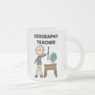 Tasse Givré Professeur de géographie