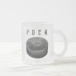Tasse Givré PUCK (Hockey) Gelée de café en verre