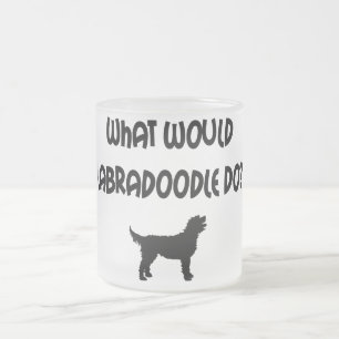 Tasse Givré Que Labradoodle ferait-il ? T-shirts et cadeaux