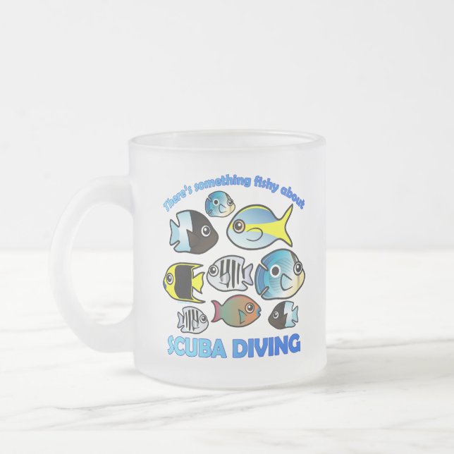 Tasse Givré Quelque Chose de poisson sur la plongée (Gauche)