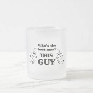 Tasse Givré Qui est le meilleur homme ? Ce type