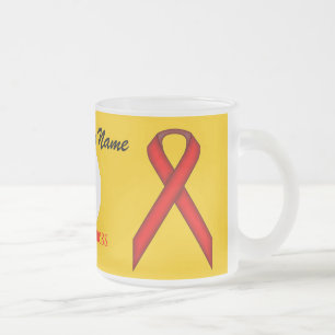Tasse Givré Red Standard Ribbon Modèle par Kenneth Yoncich
