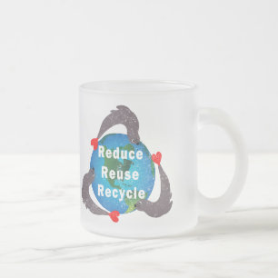Tasse Givré Réduire la réutilisation du recyclage