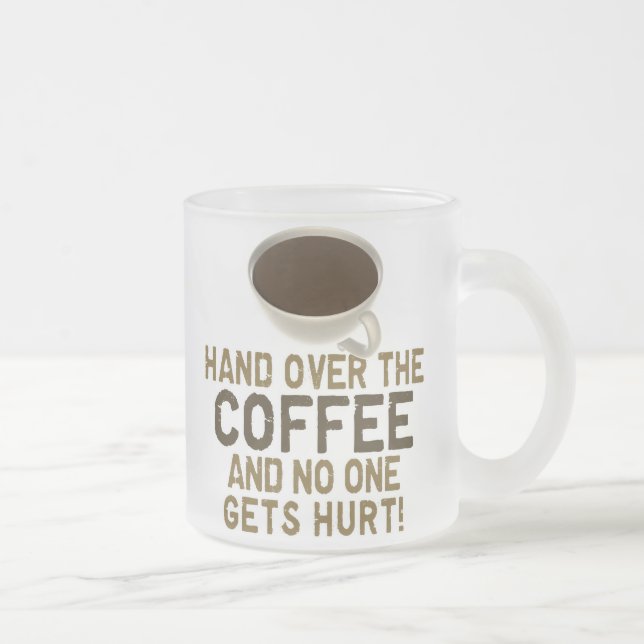 Tasse Givré Remettez le CAFÉ ! (Droit)