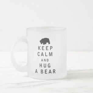 Tasse Givré Restez calme et serrez votre oreille - Amoureux de
