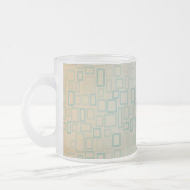 Tasse Givré Rétro Aqua (Gauche)