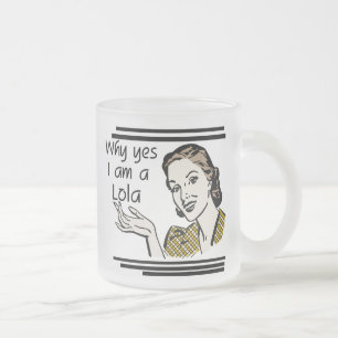 Tasse Givré Rétro T-shirts et cadeaux de Lola