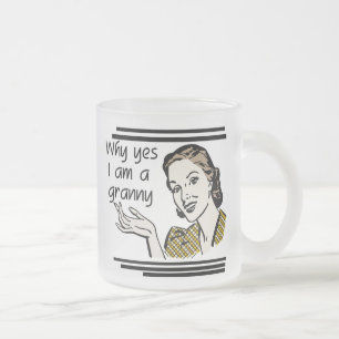 Tasse Givré Rétro T-shirts et cadeaux de mamie