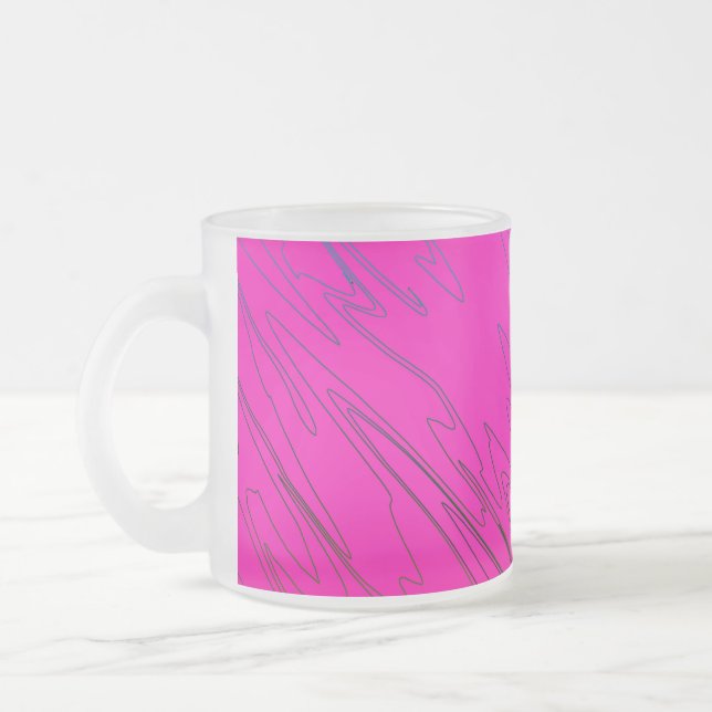 Tasse Givré Rose marbré (Gauche)