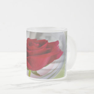 Tasse Givré Rose rouge 2