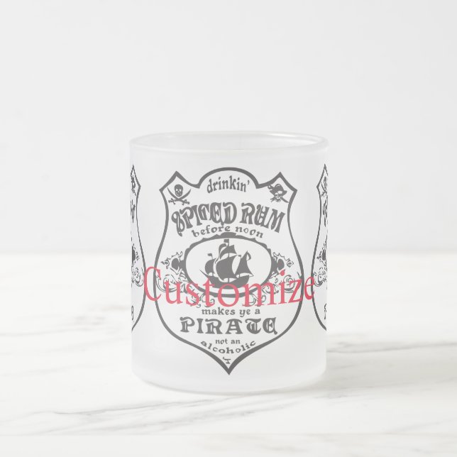 Tasse Givré Rum épicé Pirate Boire Thunder_Cove Glas congelés (Centre)