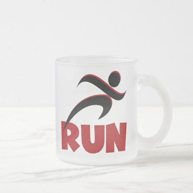 Tasse Givré RUN rouge (Droit)