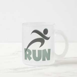 Tasse Givré RUN vert