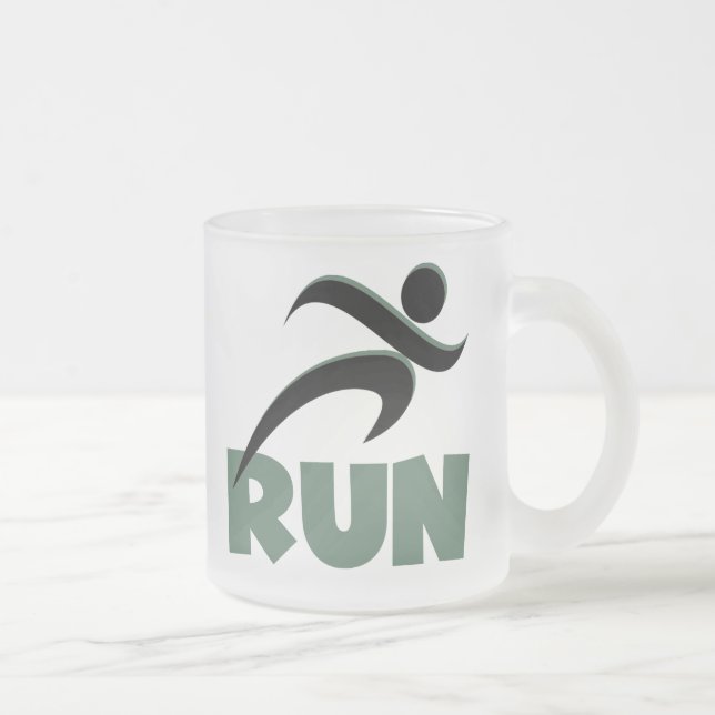 Tasse Givré RUN vert (Droit)