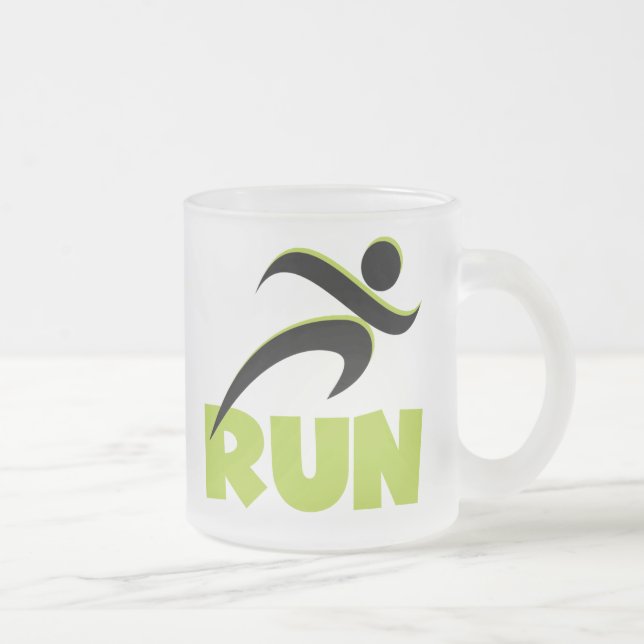 Tasse Givré RUN vert ressort (Droit)