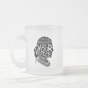 Tasse Givré Ruth Parle Ton Esprit Même Si Ta Voix Tire