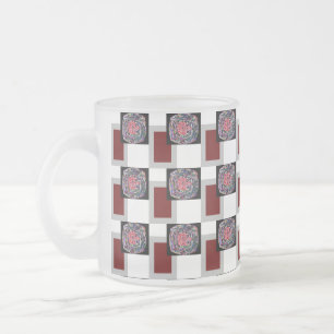 TASSE GIVRÉ RZ-GIFT SPÉCIALEMENT DAD_ROSE_BLACK_RED_