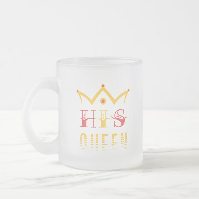 Tasse Givré Sa Reine (Gauche)