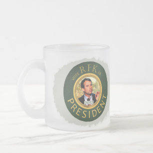 Tasse Givré Sauvez l'Amérique, élisez le Jr. de RFK