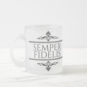 Tasse Givré Semper Fidelis