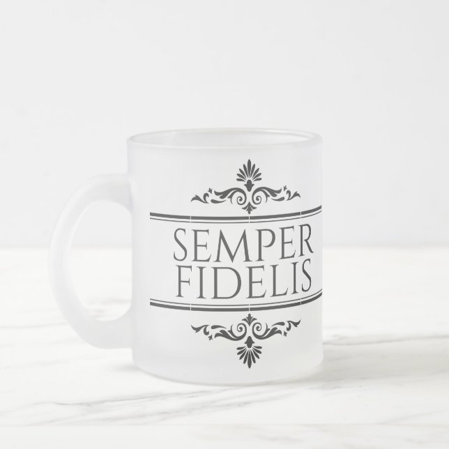 Tasse Givré Semper Fidelis (Gauche)