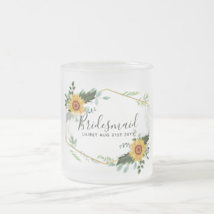 Tasse Givré Serez-Vous Une Femme D'Accueil Maid Honore Merci M