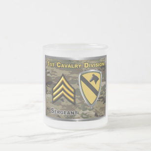 Tasse Givré Sergent de la 1re division de cavalerie