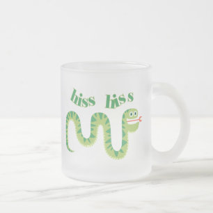 Tasse Givré Serpent de sifflement de sifflement