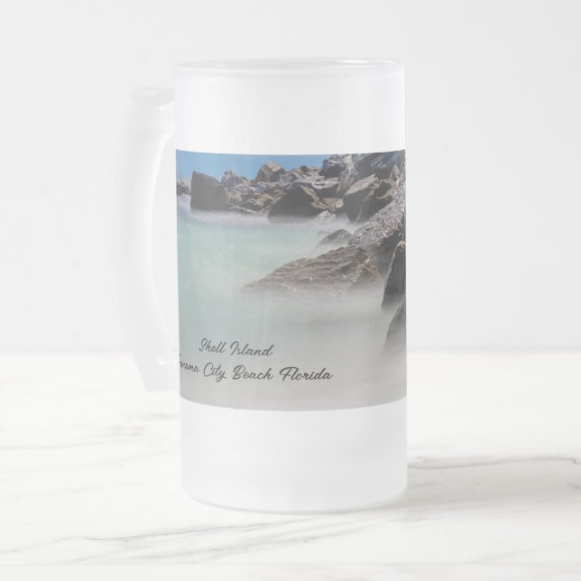Tasse givré Shell Island Rocks And Waves (Devant gauche)