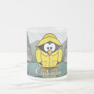 Tasse Givré Shivering Rainy Day Penguin Thunder_Cove