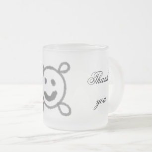 Tasse Givré Simple minimaliste élégant merci élégante coutume