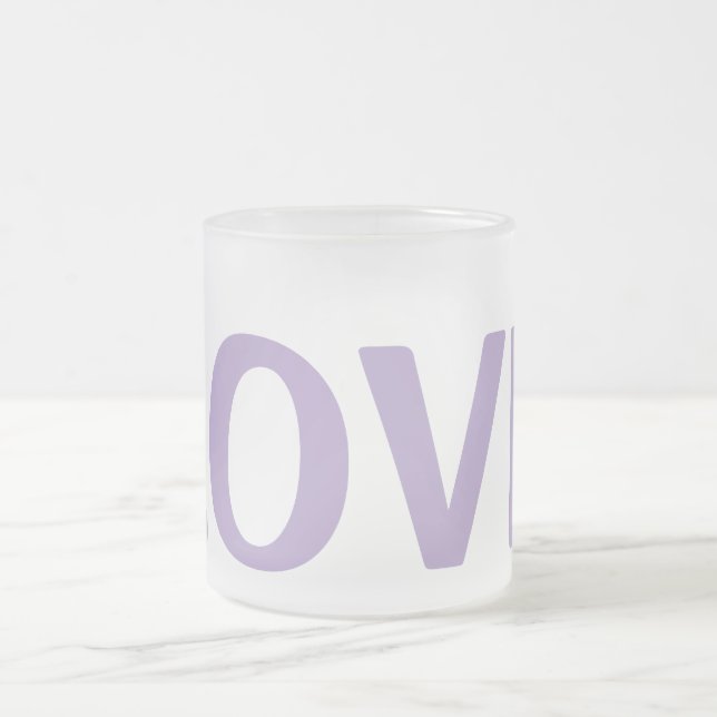 Tasse Givré simple minimum ajouter votre nom MONOGRAM GROOMSME (Centre)