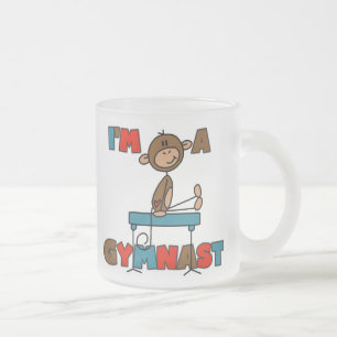 Tasse Givré Singe Je suis un gymnaste