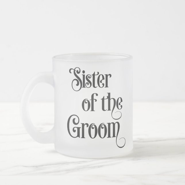 Tasse Givré Sœur du marié (Gauche)