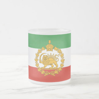 Tasse Givré Soleil Lion National Persan Avec Couronne Pahlavi