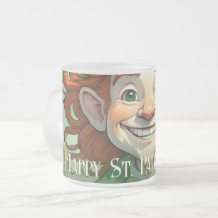 Tasse Givré Sourires chanceux à la Saint-Patrick