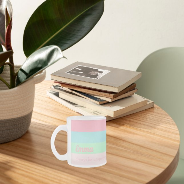 Tasse Givré Soyez toujours unique Vous Motivation Inspirationn (Créateur téléchargé)