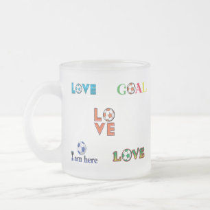Tasse Givré Sticker de la coupe de football