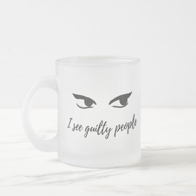 Tasse Givré Suggestions de cadeaux du procureur (Gauche)