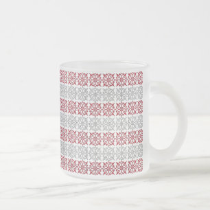 Tasse Givré SUN traditionnel letton motif géométrique I