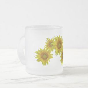 Tasse Givré Sunflower ensoleillée
