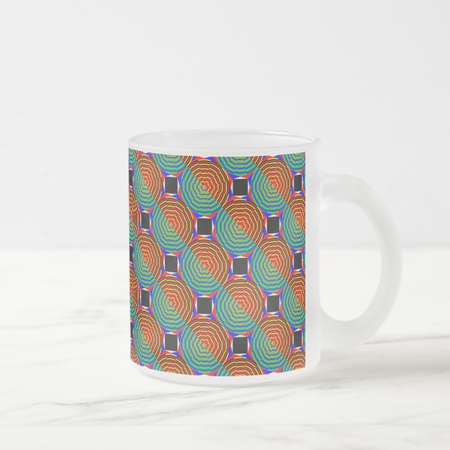 Tasse Givré Sunset numérique par Kenneth Yoncich (Droit)