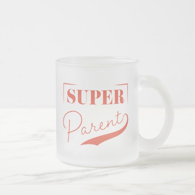 Tasse Givré Super parent (Droit)