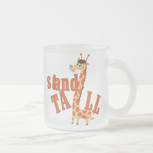 Tasse Givré Support de girafe grand (Droit)