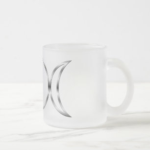 Tasse Givré Symbole de la déesse triple de Falln Pagan