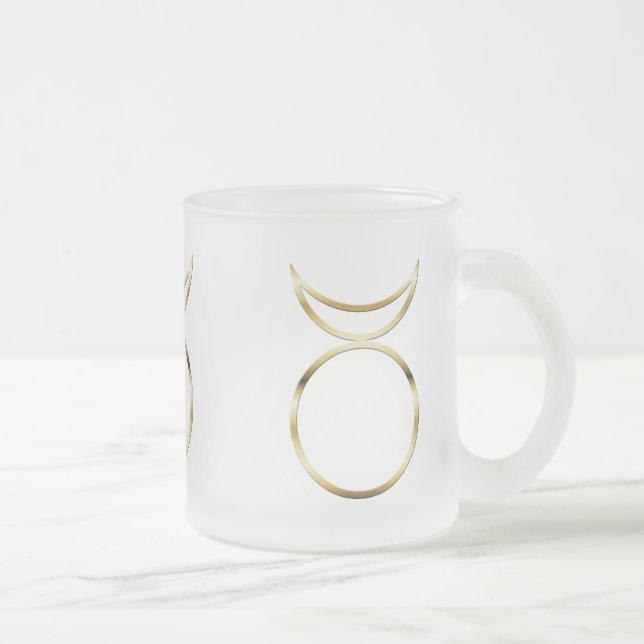 Tasse Givré Symbole Dieu de la Corne de l'païen tombé (Droit)