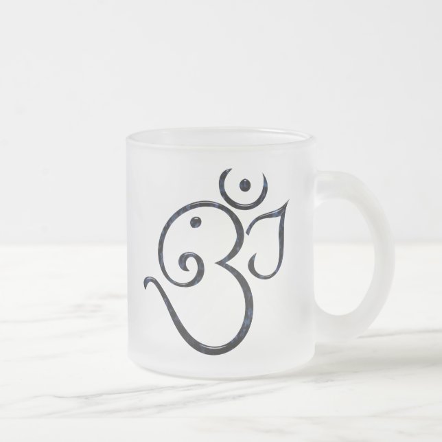 TASSE GIVRÉ SYMBOLE OM (Droit)