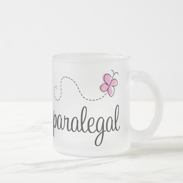 Tasse Givré Système de travail rose de paralégal (Droit)