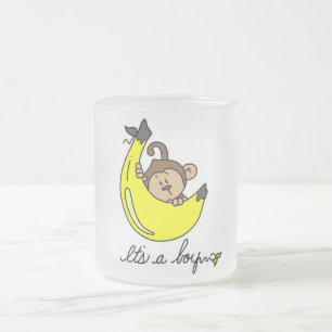Tasse Givré T-shirts et Cadeaux Bébé Singe C'est un Garçon